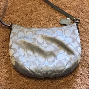 Worn very few times! Baby blue crossbody!